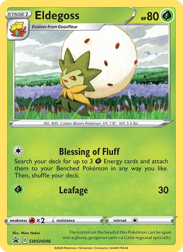 Eldegoss, holofoil (swshp-SWSH046_h)