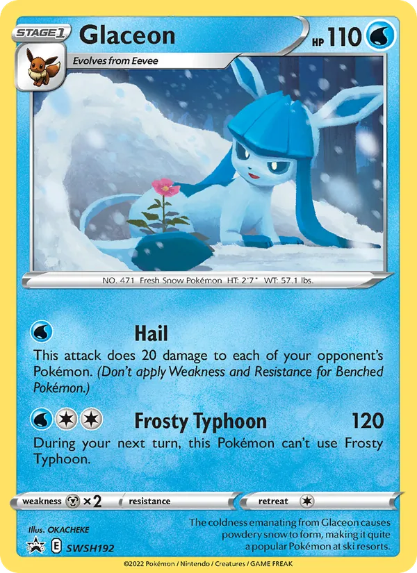 Glaceon, holofoil (swshp-SWSH192_h)