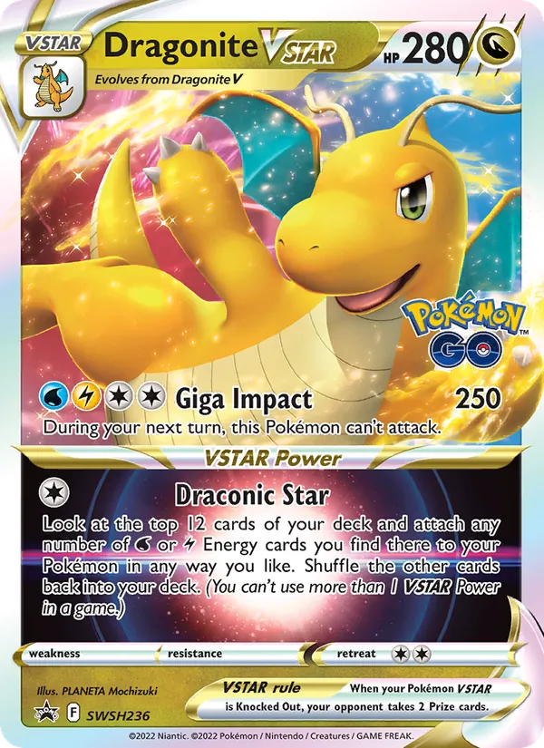 Dragonite VSTAR, holofoil (swshp-SWSH236_h)