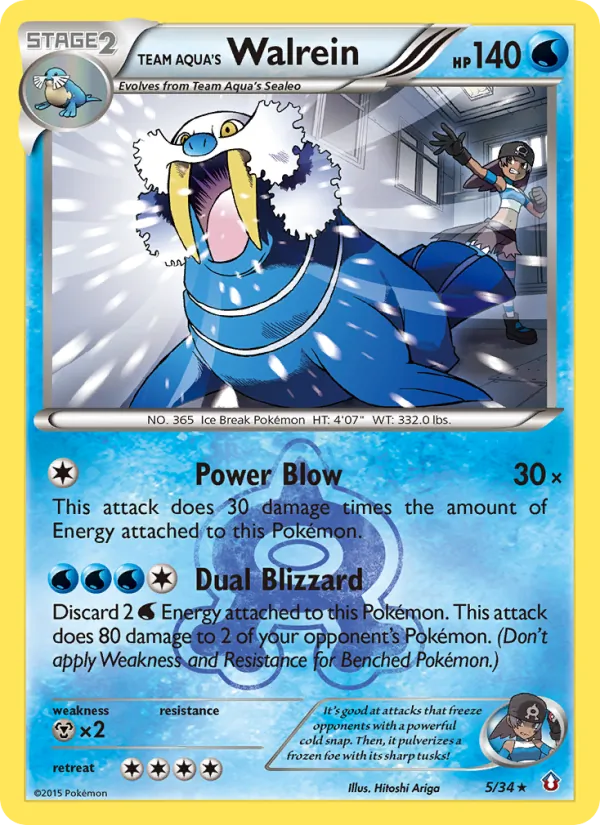 Team Aqua's Walrein, normal (dc1-5)