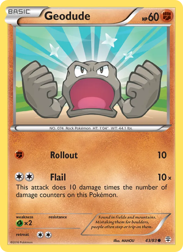 Geodude, normal (g1-43)