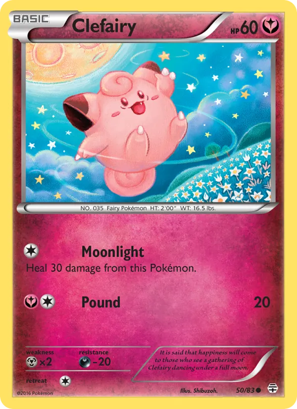Clefairy, normal (g1-50)