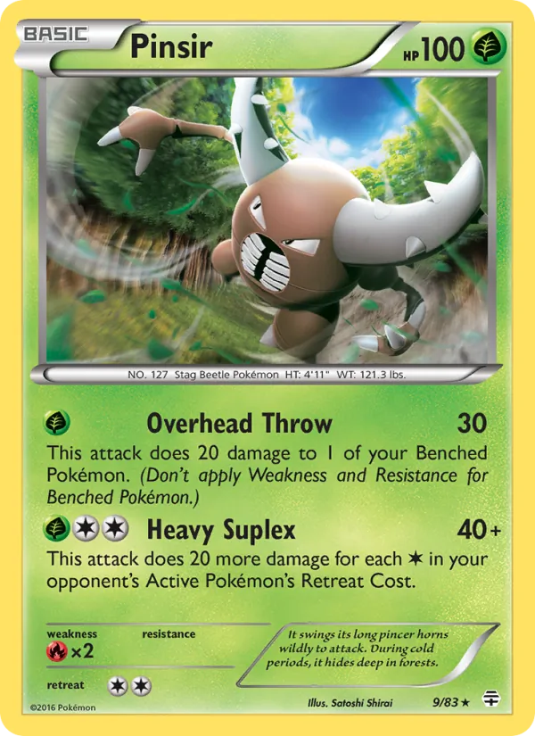 Pinsir, normal (g1-9)