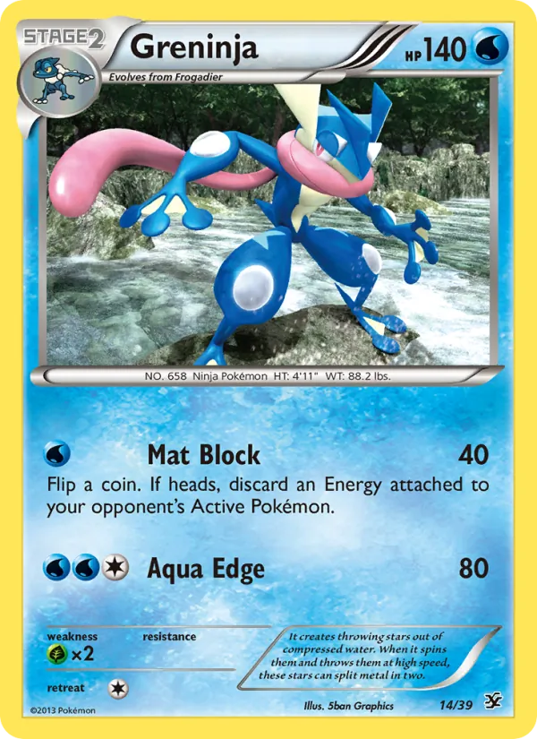 Greninja, normal (xy0-14)