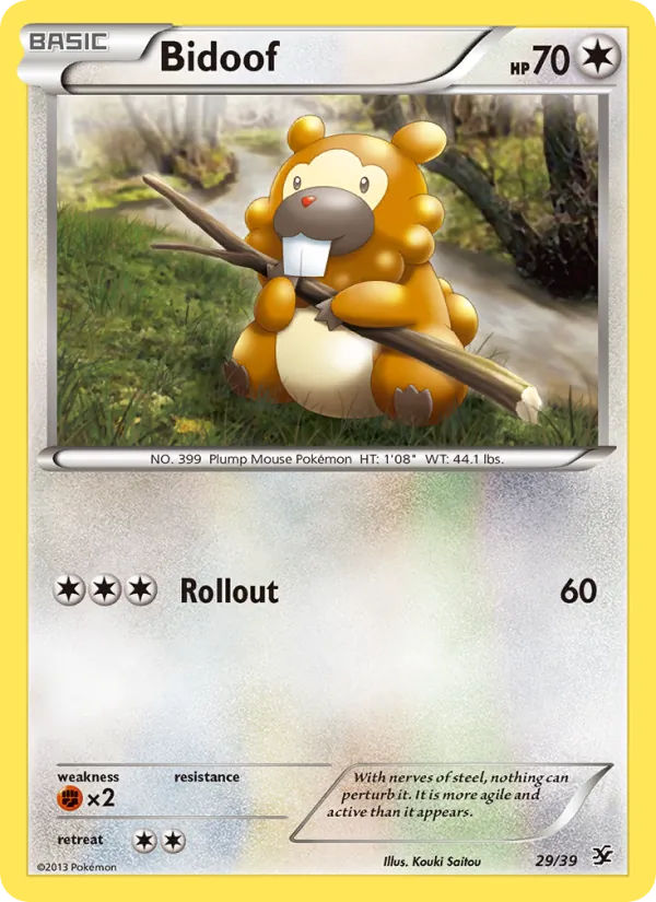 Bidoof, normal (xy0-29)