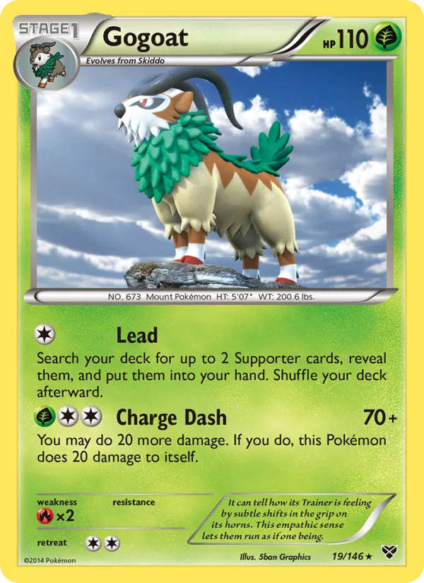 Gogoat, normal (xy1-19)