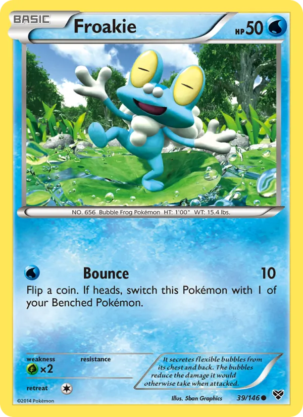 Froakie, normal (xy1-39)