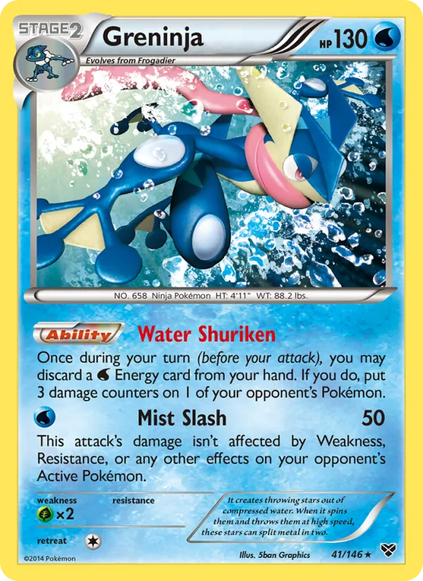Greninja, normal (xy1-41)