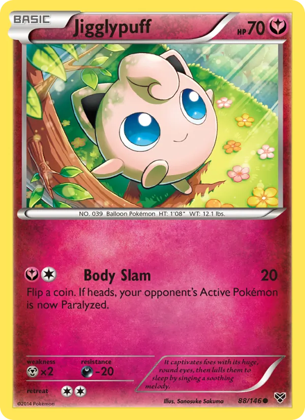 Jigglypuff, normal (xy1-88)