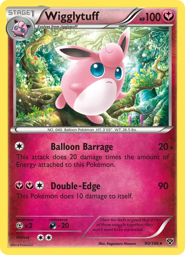 Wigglytuff, normal (xy1-90)