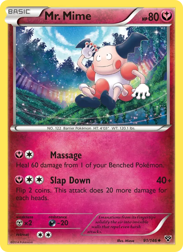 Mr. Mime, normal (xy1-91)