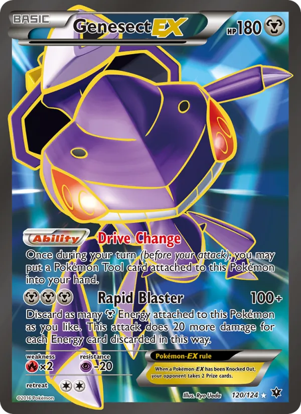 Genesect EX, normal (xy10-120)