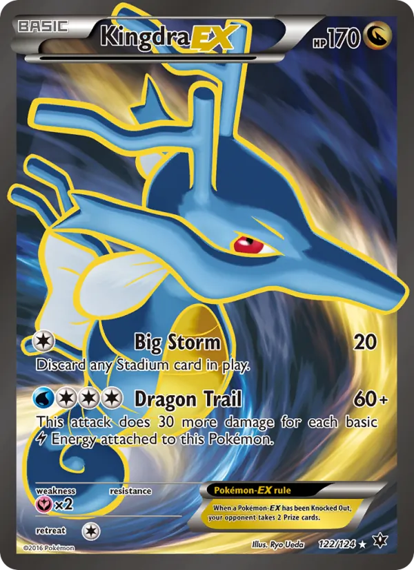 Kingdra EX, normal (xy10-122)