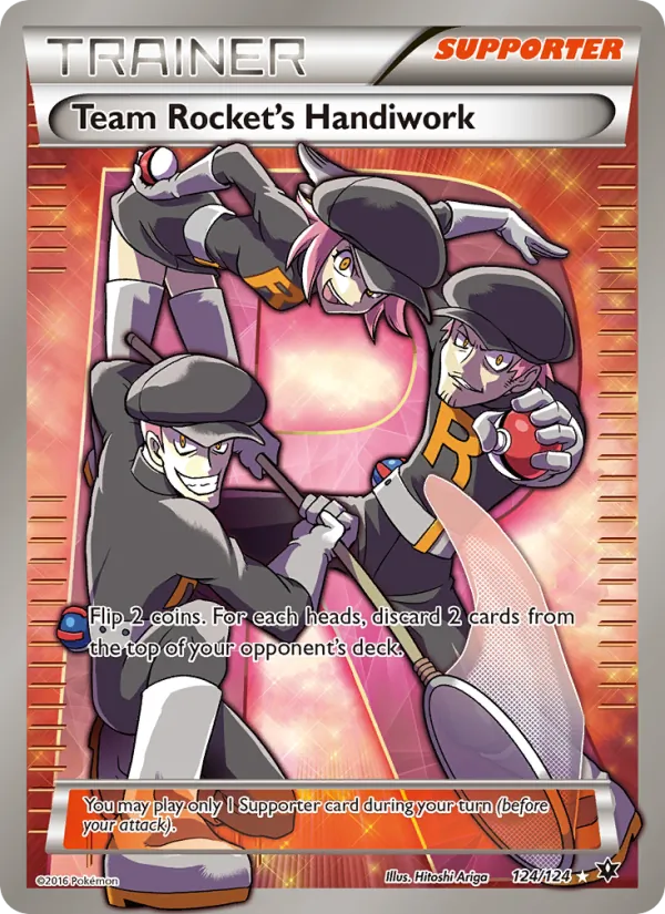 Team Rocket's Handiwork, normal (xy10-124)