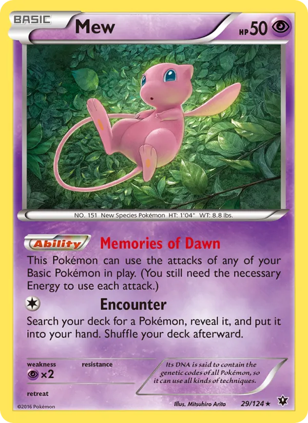 Mew, normal (xy10-29)