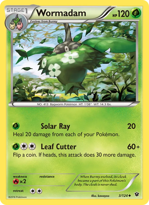 Wormadam, normal (xy10-3)
