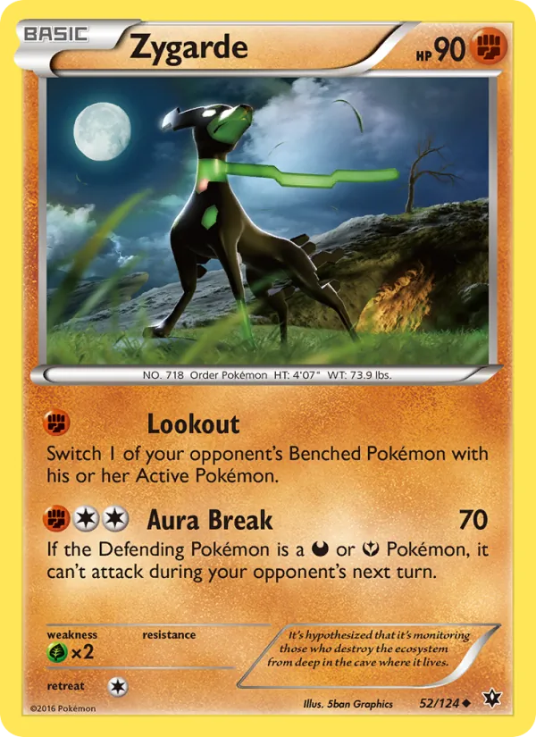 Zygarde, normal (xy10-52)
