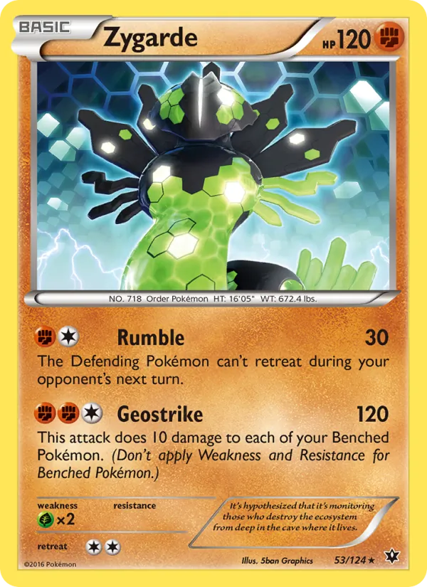 Zygarde, normal (xy10-53)
