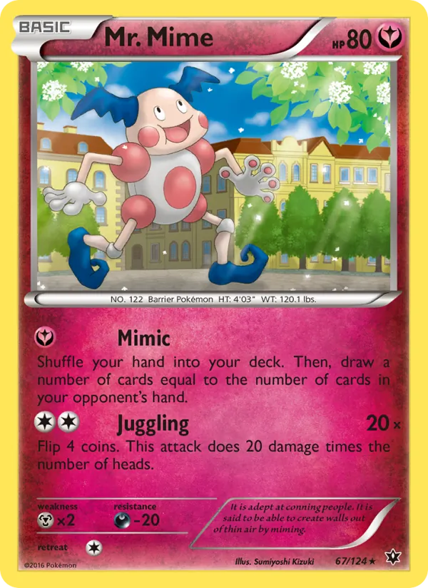 Mr. Mime, normal (xy10-67)