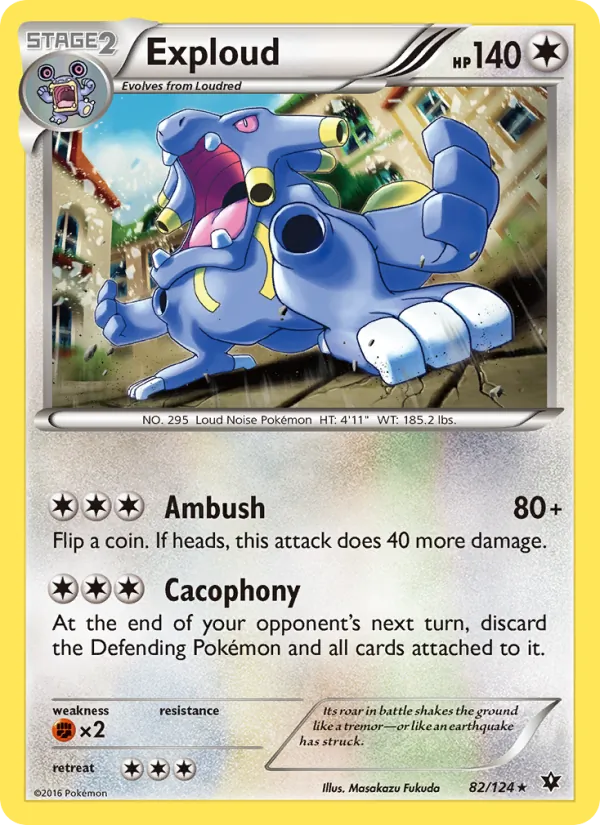 Exploud, normal (xy10-82)