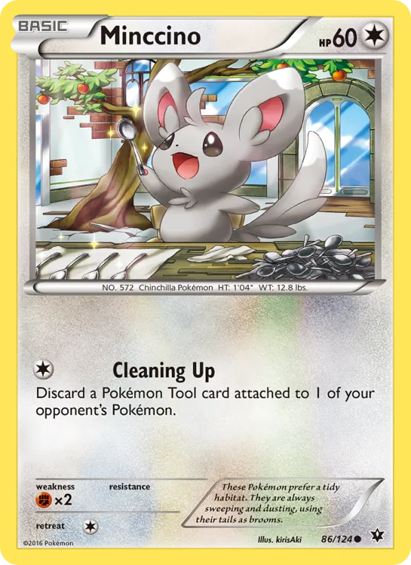 Minccino, normal (xy10-86)