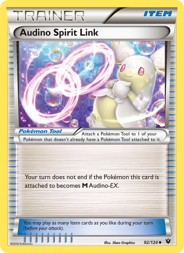 Audino Spirit Link, normal (xy10-92)