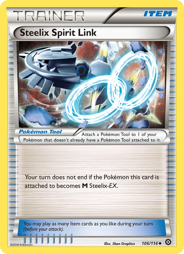 Steelix Spirit Link, normal (xy11-106)