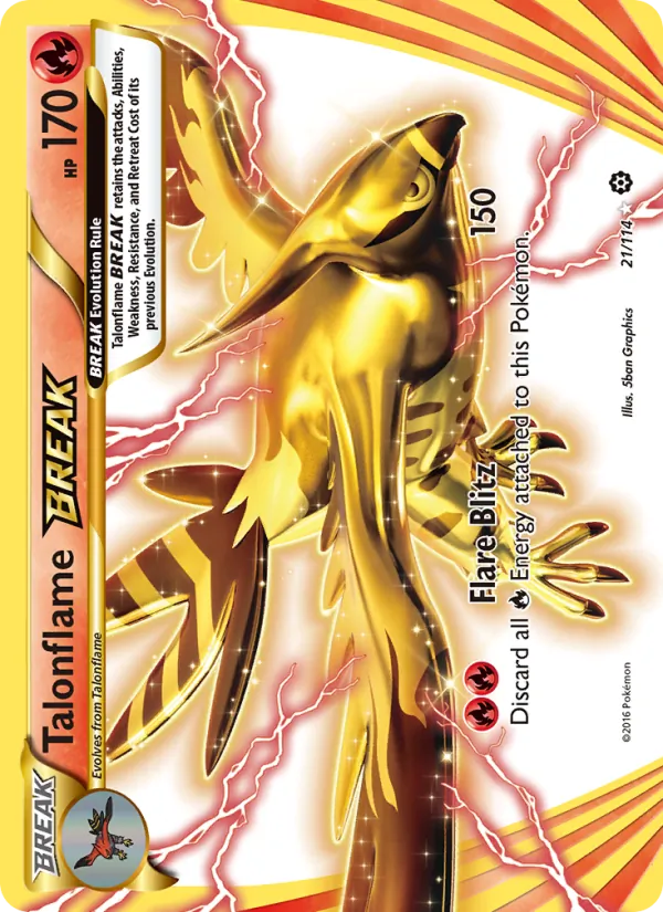 Talonflame BREAK, normal (xy11-21)