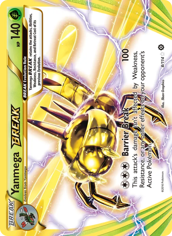 Yanmega BREAK, normal (xy11-8)