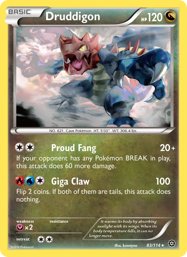 Druddigon, normal (xy11-83)