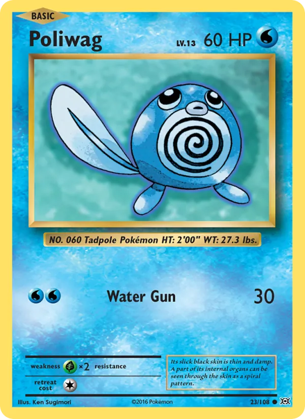 Poliwag, normal (xy12-23)