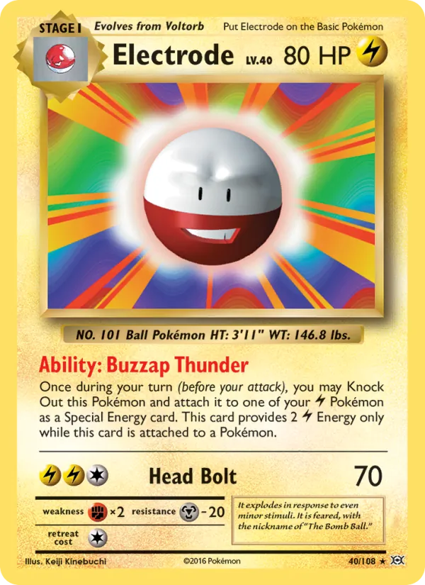 Electrode, normal (xy12-40)