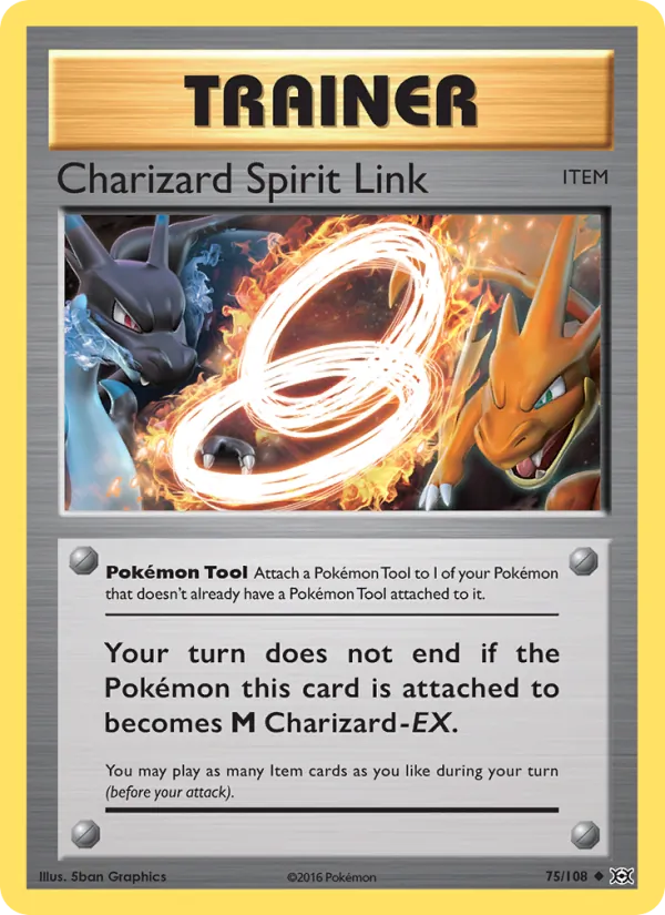 Charizard Spirit Link, normal (xy12-75)