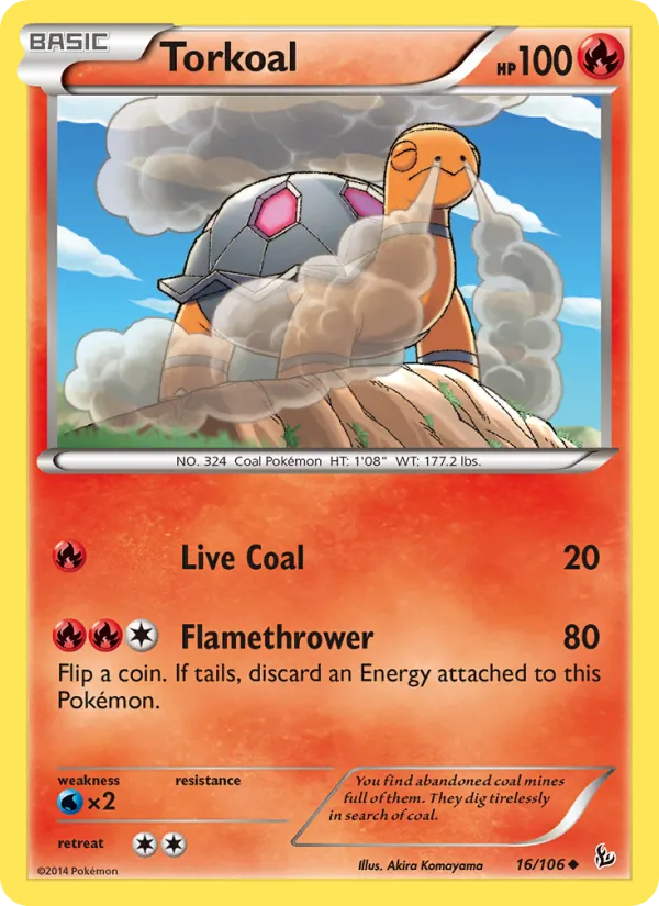 Torkoal, normal (xy2-16)