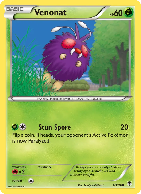 Venonat, normal (xy4-1)