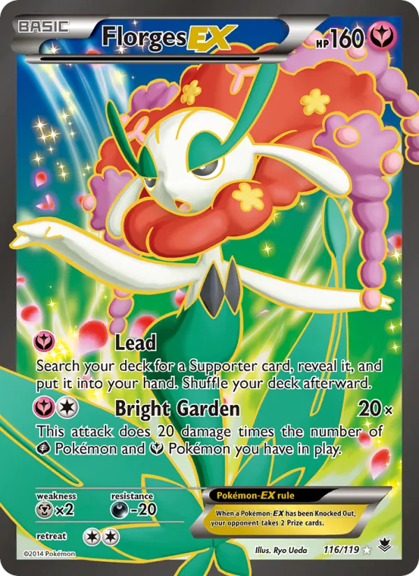 Florges EX, normal (xy4-116)