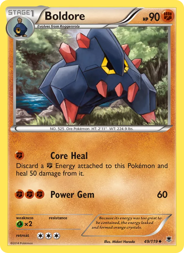Boldore, normal (xy4-49)