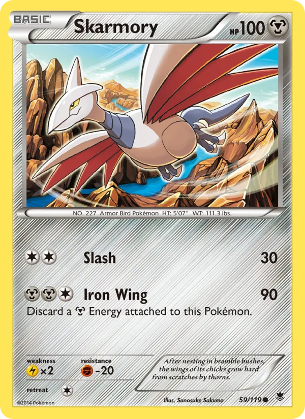 Skarmory, normal (xy4-59)