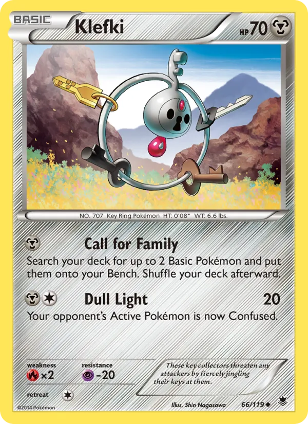 Klefki, normal (xy4-66)