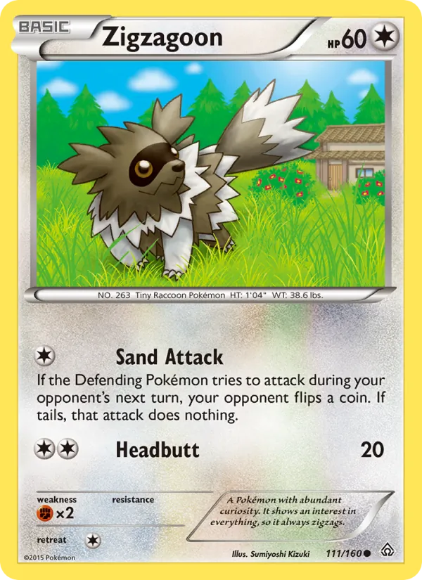 Zigzagoon, normal (xy5-111)