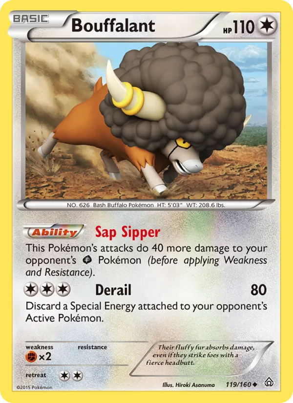 Bouffalant, normal (xy5-119)