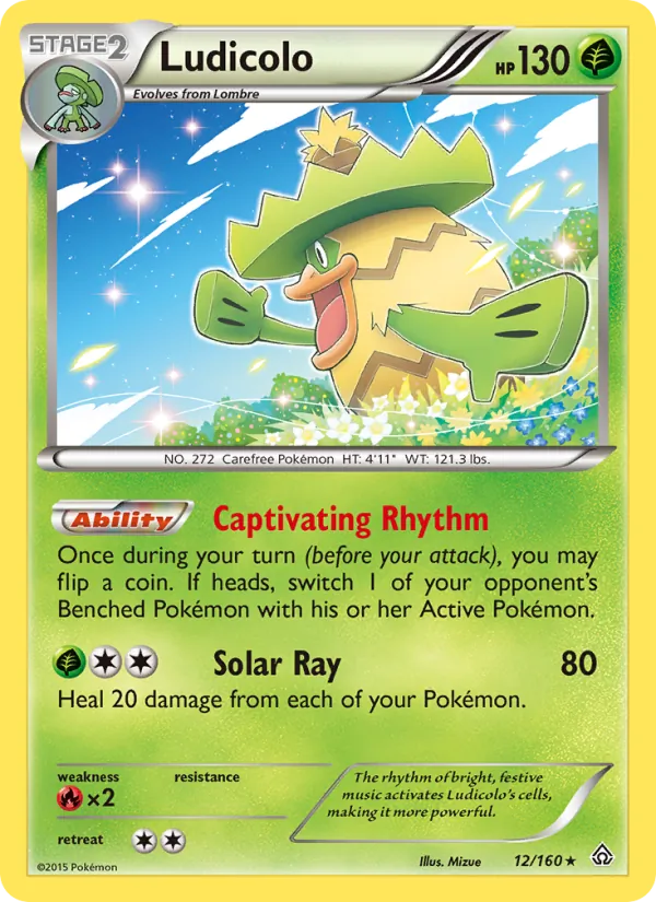 Ludicolo, normal (xy5-12)