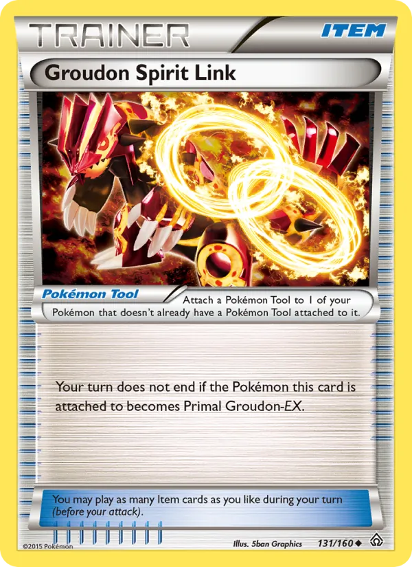 Groudon Spirit Link, normal (xy5-131)