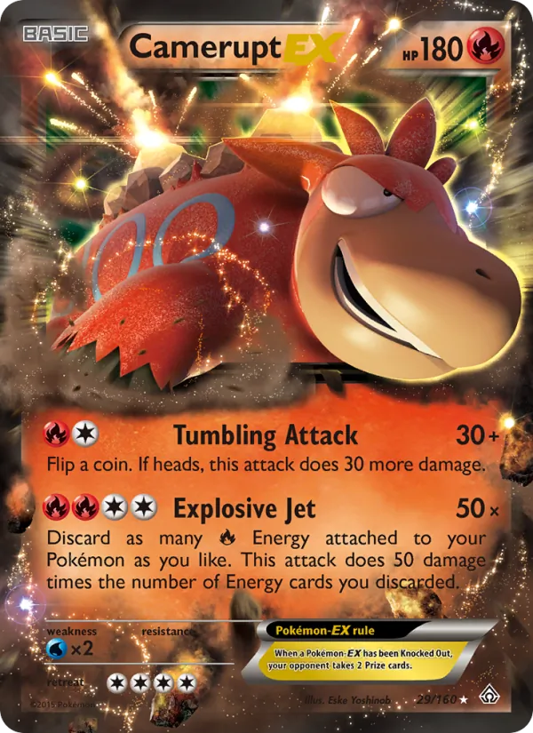 Camerupt EX, normal (xy5-29)