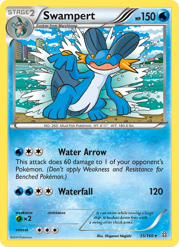 Swampert, normal (xy5-35)
