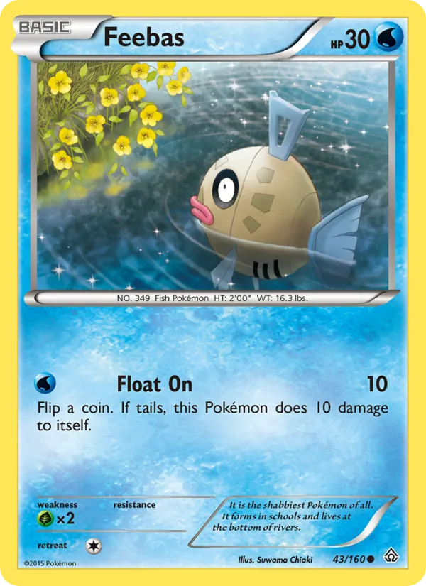Feebas, normal (xy5-43)
