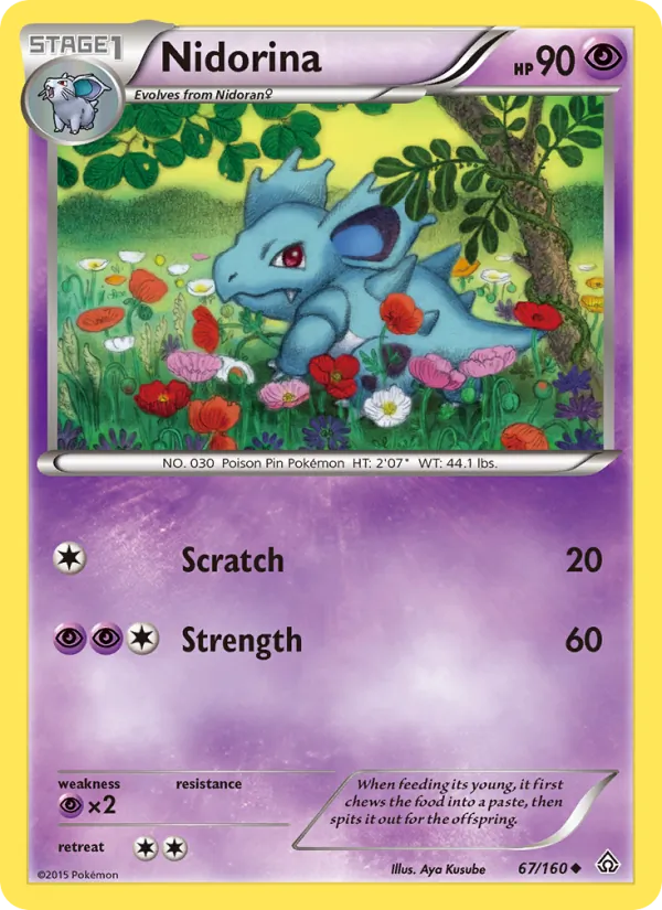 Nidorina, normal (xy5-67)