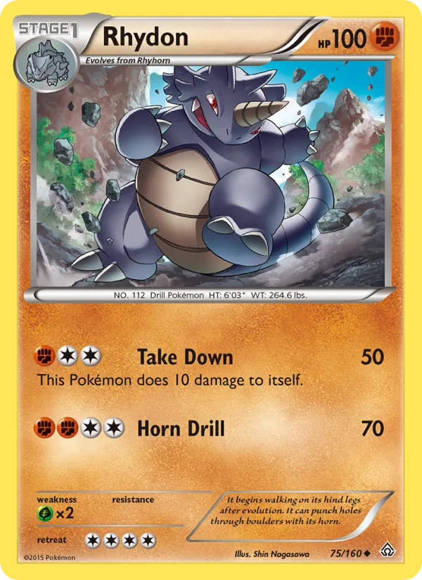 Rhydon, normal (xy5-75)