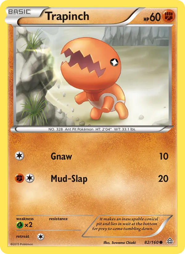 Trapinch, normal (xy5-82)