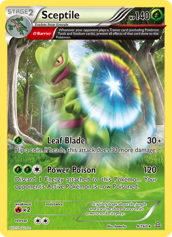 Sceptile, normal (xy5-9)